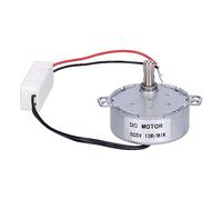 YROHGKPN Moteur 5 V 4 W, moteur synchrone, 10 tr/min, sans balais, micro engrenage électrique, tourne-disque haute efficacité, synchrone, silencieux, installation facile, appareils ménagers