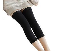 YROHGKPN Moufles d'hiver pour homme et femme - Doublure en polaire épaisse - Genouillère de soutien - Antidérapantes - Protection thermique - Pour sports de plein air, course, yoga