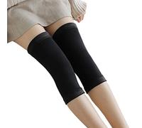 YROHGKPN Moufles d'hiver pour homme et femme - Doublure en polaire épaisse - Genouillère de soutien - Antidérapantes - Protection thermique - Pour sports de plein air, course, yoga