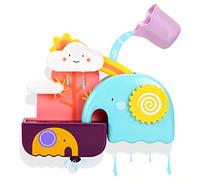 YROHGKPN Nuages d'éléphant, jouet de bain, jouet de bain pour tout-petits, éclaboussures, douche, cadeaux d'anniversaire pour garçons et filles, bébé, petits jouets de douche, mur pour tout-petits