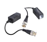 YROHGKPN Paire d'émetteurs torsadés 1080p pour sécurité professionnelle Compatible avec CVI/TVI/CVBS 1080P 960P 720P Alimentation requise