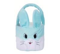 YROHGKPN Panier en tissu en forme de lapin de Pâques avec sac cadeau pour les vacances, friandises de fête pour œufs, bonbons, chocolat, jouets pour enfants, panier de lapin de Pâques, sac cadeau en