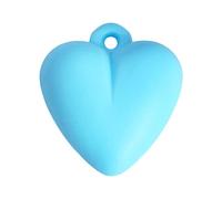 YROHGKPN Pendentif coloré en forme de cœur Bijoux Boucles d'oreilles Charm avec trou en vrac Perles d'espacement pour adolescent Bijoux Pendentif pour la fabrication de bracelets, taille unique, comme