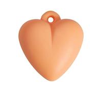 YROHGKPN Pendentif coloré en forme de cœur Bijoux Boucles d'oreilles Charm avec trou en vrac Perles d'espacement pour adolescent Bijoux Pendentif pour la fabrication de bracelets, taille unique, comme