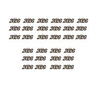 YROHGKPN Pendentif en alliage robuste pour l'année 2026 qui rappelle un événement de vie. Ajustement confortable pour un usage quotidien. Accessoire élégant. Accessoire élégant, taille unique, comme