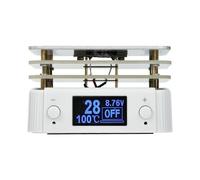 YROHGKPN Petite plaque chauffante de 65 W - Station de préchauffage de préchauffage - Station de reprise de carte PCB - Station de soudure portable pour électronique