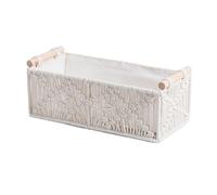 YROHGKPN Petits paniers de rangement élégants en corde de coton avec poignées Organisateur pratique Accessoires de maison pour l'organisation de n'importe quelle pièce Ensemble de paniers cadeaux