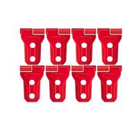 YROHGKPN Pièce de rechange pour voiture, couvercle de protection de charnière ABS, kit de revêtement pour porte supérieure gauche et droite, kit de décoration pour 4 housses de voiture