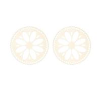 YROHGKPN Planche de bricolage ronde pratique en bois solide, idéale pour peindre, sculpter, bricoler du bois pour les débutants