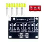 YROHGKPN Planche d'entraînement électronique pratique pour les débutants pour développer des techniques de soudage et comprendre le kit électronique de résistance