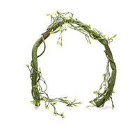 YROHGKPN Plantes de reptiles Plastique Jungle artificielle clématite pour amphibiens pour réservoir terrarium Décorations d'habitat réalistes Reptiles Jungle Vrilles artificielles Fond décoratif