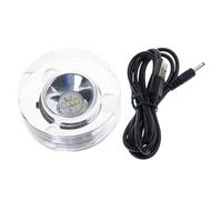 YROHGKPN Plate-forme lumineuse LED à économie d'énergie avec couleur dynamique pour une meilleure présentation des artefacts et la création d'ambiances en ABS