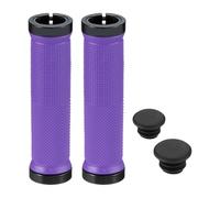 YROHGKPN Poignées de guidon de vélo antidérapantes confortables Serrures doubles Poignées de vélo Accessoires de vélo Double serrures durables Guidon de vélo Poignées de vélo confortables