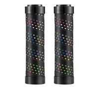 YROHGKPN Poignées de guidon de vélo confortables et antidérapantes, doubles serrures de poignée de vélo, accessoires de vélo, durables, confortables, antidérapantes, serrures des deux côtés, poignée