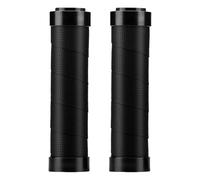 YROHGKPN Poignées de guidon de vélo confortables et antidérapantes, doubles serrures de poignée de vélo, accessoires de vélo, durables, confortables, antidérapantes, serrures des deux côtés, poignée