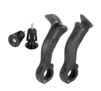 YROHGKPN Poignées de vélo légères pour VTT Poignées de représentants Poignées en nylon Poignées d'extrémité de barre Accessoires