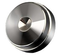 YROHGKPN Pointes de haut-parleur en acier inoxydable, tampon de stabilisation pour haut-parleurs et appareils, améliore la précision du son, chaleur naturelle