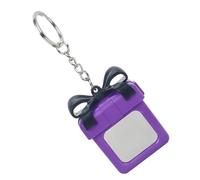 YROHGKPN Porte-clés portable en ABS avec pendentif lumineux pour la décoration automobile et comme accessoire de clé de voiture pour un usage quotidien