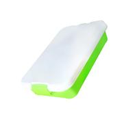 YROHGKPN Poubelle sensorielle portable, bac à sable, boîte de rangement pour jouets pour la plage et les jeux de plein air, boîte d'organisation en plastique avec couvercle, poubelle sensorielle