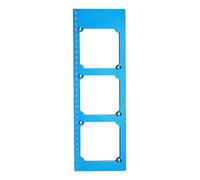 YROHGKPN Precisions Engineered 86 boîtes de prises de commutation, outil en aluminium, outil de guidage de perçage pour une découpe sans erreur, support d'installation de sortie en aluminium