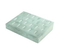 YROHGKPN Présentoir à bijoux en velours, colliers, présentoirs, bagues, plateau de rangement, texture peluche, convient pour le présentoir à bijoux à la maison ou au magasin