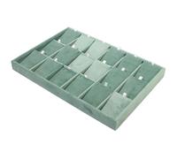 YROHGKPN Présentoir à bijoux en velours, colliers, présentoirs, bagues, plateau de rangement, texture peluche, convient pour le présentoir à bijoux à la maison ou au magasin