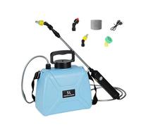 YROHGKPN Pulvérisateur de jardin électrique multi-usages intelligent de 5 litres avec bandoulière réglable, 3 embouts, tige extensible de 80 cm, monté sur l'épaule, pulvérisateur pour le jardinage