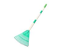 YROHGKPN Râteau de jardin sûr avec franges arrondies - Quatre mille tâches de jardinage adaptées aux enfants - Idéal pour la connexion entre parents et enfants - Petite quantité de main