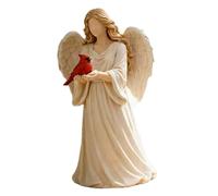 YROHGKPN Redbird Cadeau pour les femmes, compassion pour la perte des êtres chers, figurines de pêche en résine, statues de pêche, ornement, décoration d'intérieur pour femmes
