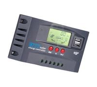 YROHGKPN Régulateur solaire MPPT puissant de 30 a à 100 a avec petit régulateur de défense pour les applications d'éclairage de rue. Régulateur de charge pour l'éclairage de rue