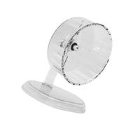 YROHGKPN Roue silencieuse pour petits animaux, réglable, transparente, pour hamster nain et cadeaux pour animaux de compagnie, roue silencieuse pour hamster