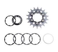 YROHGKPN Roues dentées en acier inoxydable à vitesse unique, roue libre de vélo, acier haute résistance, vélos à vitesse unique, roue libre, roue libre, vélos, cassettes