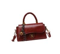 YROHGKPN Sac à bandoulière élégant pour femme avec charme décoratif. Sac à main pratique et élégant pour un usage quotidien et des occasions spéciales. Sac à bandoulière rétro, rouge