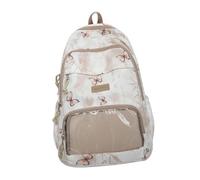 YROHGKPN Sac à dos élégant en nylon avec une grande capacité et des designs esthétiques anime Bowknot - Sac d'école pour les personnes de mode - Sac à dos mignon pour fille, kaki