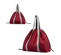 YROHGKPN Sac à dos, tapis de yoga, cordon de serrage, sac à main, imperméable, sac de sport, sac de transport, nylon, épaule, cordon de serrage, sac de yoga, grande taille pour femme avec poche, grand