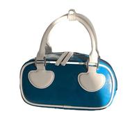 YROHGKPN Sac à main tendance en PU design bloc de couleurs avec intérieur spacieux. Design patchwork élégant Un accroche-regard pour les femmes et les filles. Comme cadeau Présentez votre style