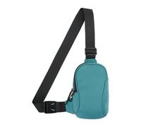 YROHGKPN Sac de poitrine respirant et compact, rangement multifonctionnel, sangle confortable pour la randonnée, la gym, l'emballage professionnel, bleu (lake blue)