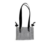 YROHGKPN Sac de transport anti-évasion pour perroquets, filet souple, cage de voyage compacte pour petits voyages et rangement temporaire dans des porte-oiseaux portables