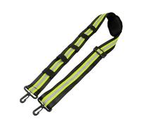 YROHGKPN Sangle radio légère en nylon avec bandes réfléchissantes réglable pour activités de plein air et scénario de travail Sangle réfléchissante pour équipement de communication