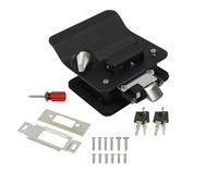 YROHGKPN Serrure de porte générale avec installation facile Véhicule résistant aux intempéries pour camping-cars Remorques Applications marines Alliage