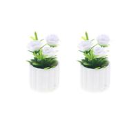 YROHGKPN Simulation miniature 1/12, plante verte, figurine pour maison de poupée, bâtiment, plante artificielle, artisanat, décoration, accessoires de maison de poupée, meubles