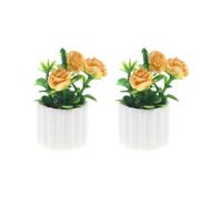 YROHGKPN Simulation miniature 1/12, plante verte, figurine pour maison de poupée, bâtiment, plante artificielle, artisanat, décoration, accessoires de maison de poupée, meubles