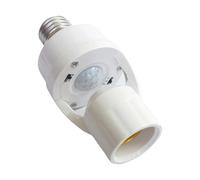 YROHGKPN Smartests - Support de lampe activé par le mouvement avec gradation automatique - Luminosité réglable pour escaliers, couloirs, installation sans effort - Capteurs de mouvement PIR - Douille