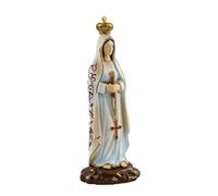 YROHGKPN Statue de Fatima faite à la main de la Sainte Mère, décoration de bureau pour mariage religieux, cadeau, événement et célébration, symbole de foi