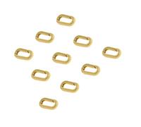 YROHGKPN Sterlings Kit de fermoirs pour colliers et bracelets, argent doré avec zircone, convient pour les perles, les fournitures de bricolage, fermoirs faciles à utiliser, taille unique, comme
