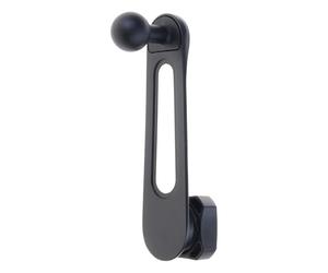 YROHGKPN Support de caméra de tableau de bord, bras d'extension articulé à rotule de 17 mm, installation facile pour grille d'aération générale de voiture, téléphone et rallonges de support
