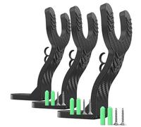 YROHGKPN Support de casque anti-rayures - Système de montage vertical pour casquettes de moto avec fonction d'assemblage rapide - Support de rangement ABS - Installation rapide