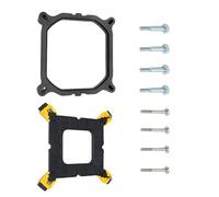 YROHGKPN Support de montage sécurisé pour refroidissement de processeur, plaque arrière de base avec vis pour cartes mères 1700, 1200, 115x 2011, 1366, support inférieur, plaque arrière du ventilateur