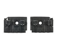 YROHGKPN Support de support d'aile avant côté conducteur et passager compatible avec 1084171-00-F 1084172-00-F 2 pièces Kit de réparation Plaque de cadre de renfort arrière fixe