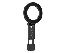 YROHGKPN Support de téléphone en aluminium avec deux trous de fixation, compatible avec les bâtons à selfie, trépieds et appareils d'imagerie